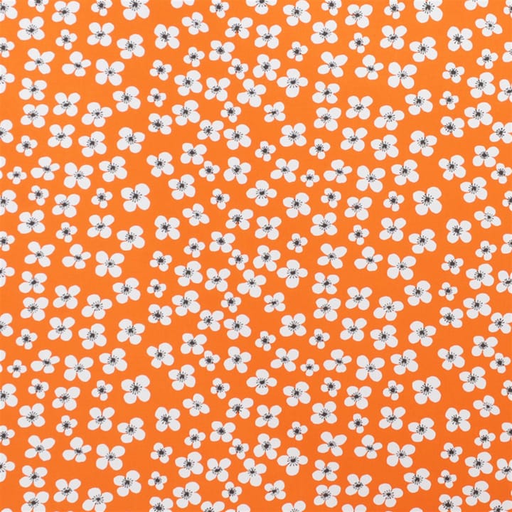 Belle Amie fabric orange, orange-white Almedahls