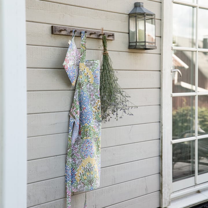 Botanic Garden apron, Multi-blue Almedahls