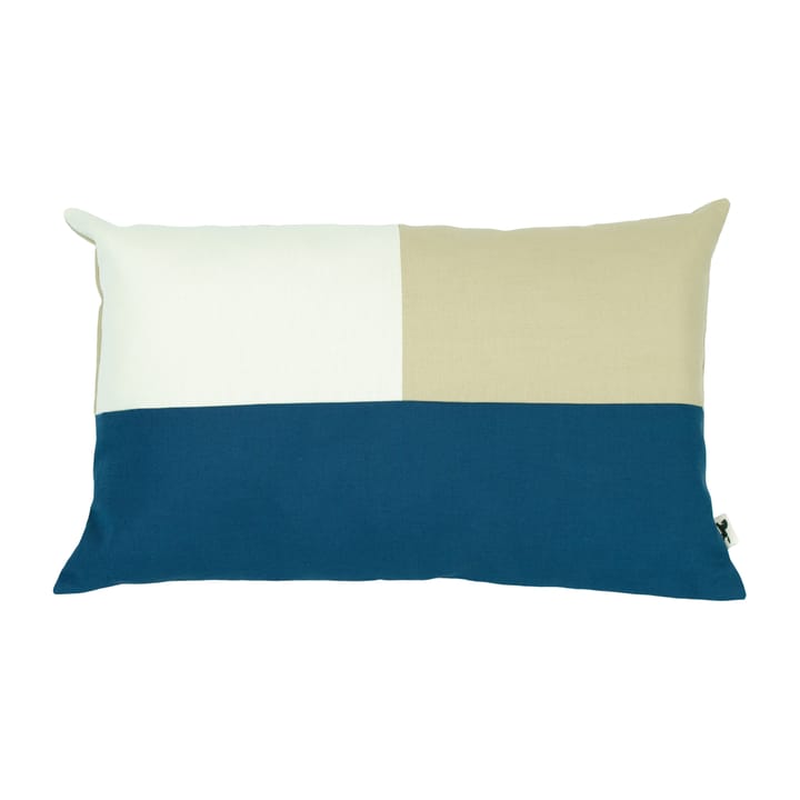 Brita pillowcase 40x65 cm, Blue-beige Almedahls