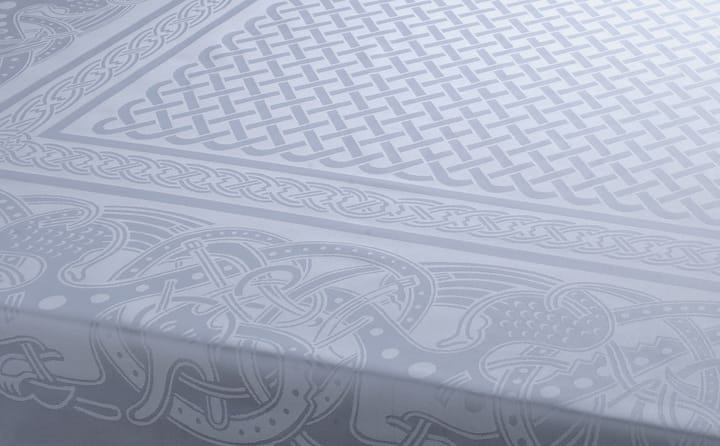 Draken table cloth 150x300 cm, White Almedahls