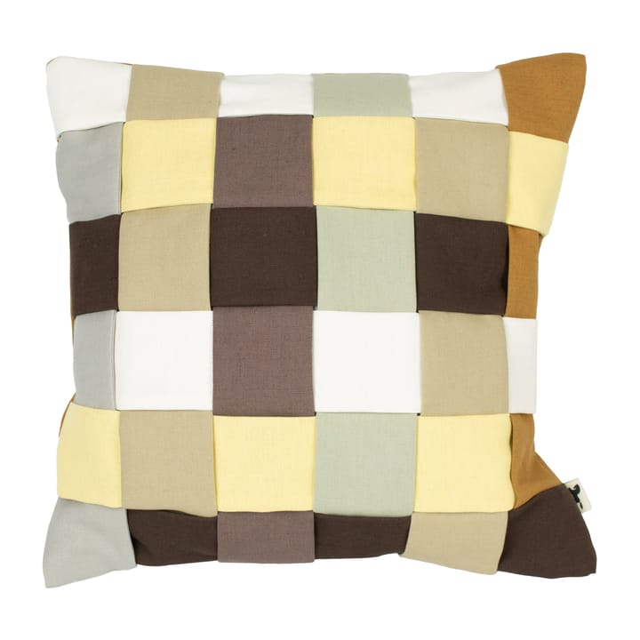 Hans pillowcase 50x50 cm, Brown-green Almedahls