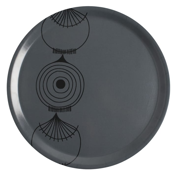 Picknick Elements tray onion Ø38, dark grey Almedahls