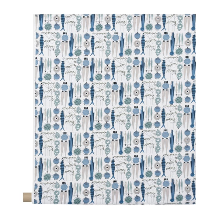 Picknick fabric, Blue-beige Almedahls