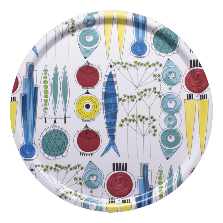 Picknick round tray Ø38 cm, Multi Almedahls