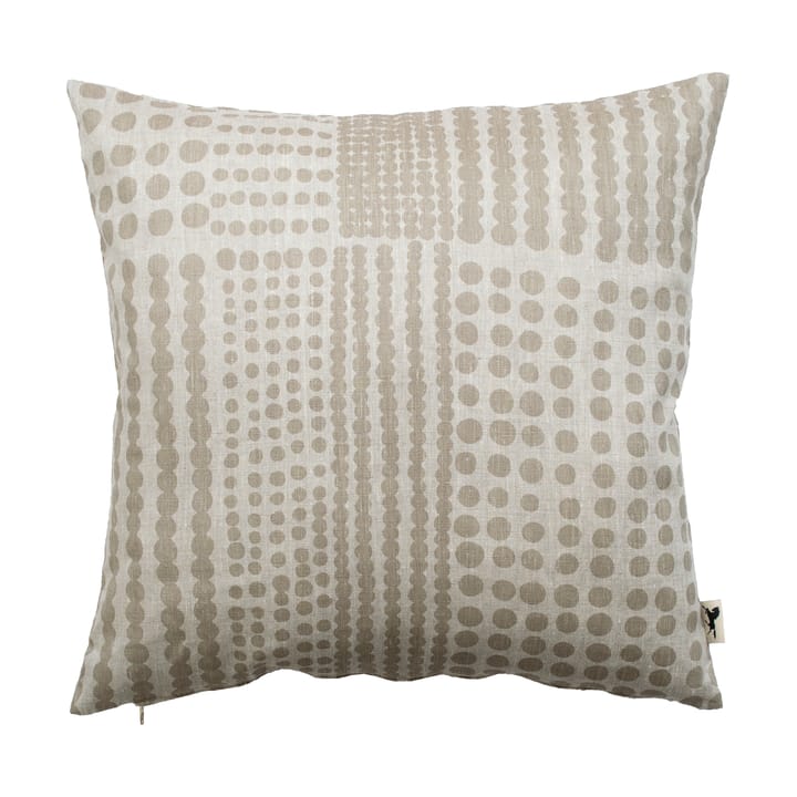 Prickfabric pillowcase 47x47 cm, Natural-taupe Almedahls