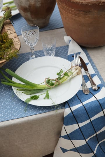 Prickruta placemat 34x45 cm 2-pack - Blue - Almedahls