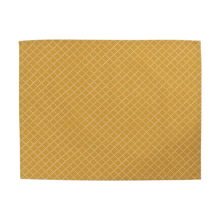 Prickruta placemat 34x45 cm 2-pack - Ochre - Almedahls