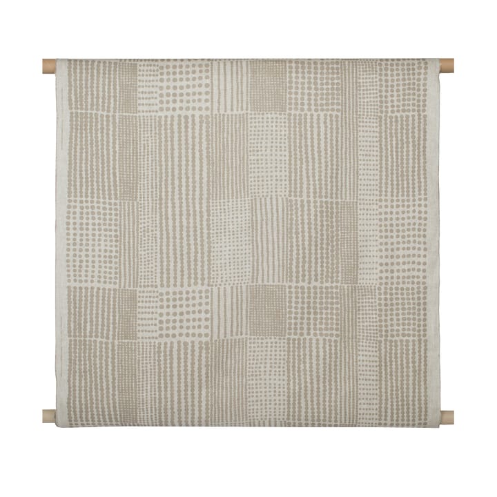 Pricktyg fabric, Natural-taupe Almedahls