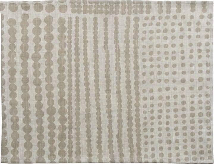 Pricktyg placemat 34x45 cm, Natural-taupe Almedahls