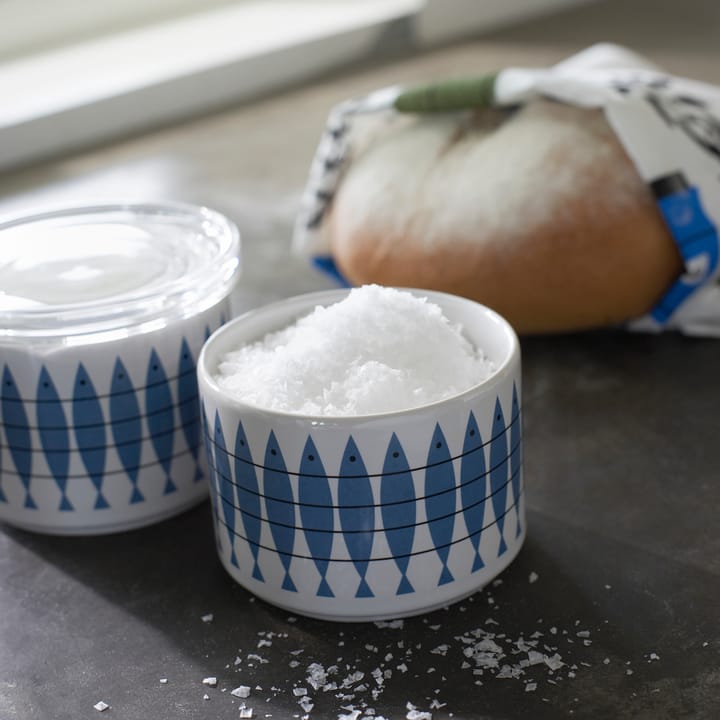 Sill jar with lid, Blue Almedahls