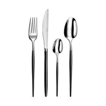 Soprano cutlery set 16 pieces - Black - Amefa