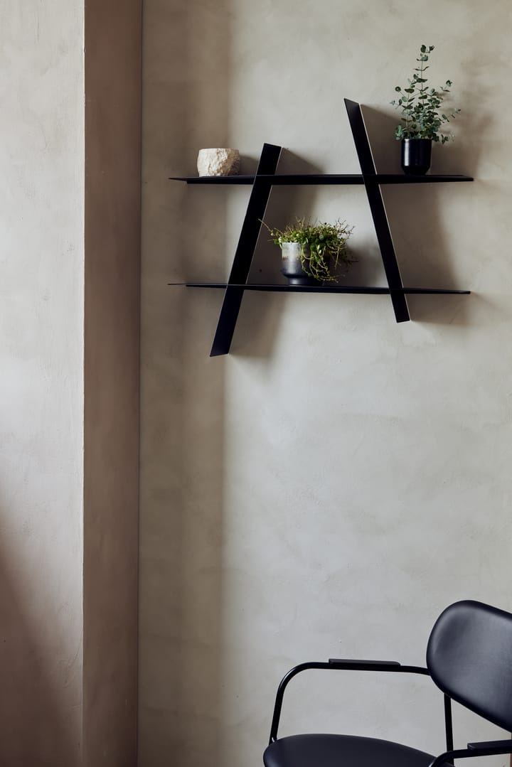 A-Shelf wall shelf Large 78x12x67 cm, Black Andersen Furniture