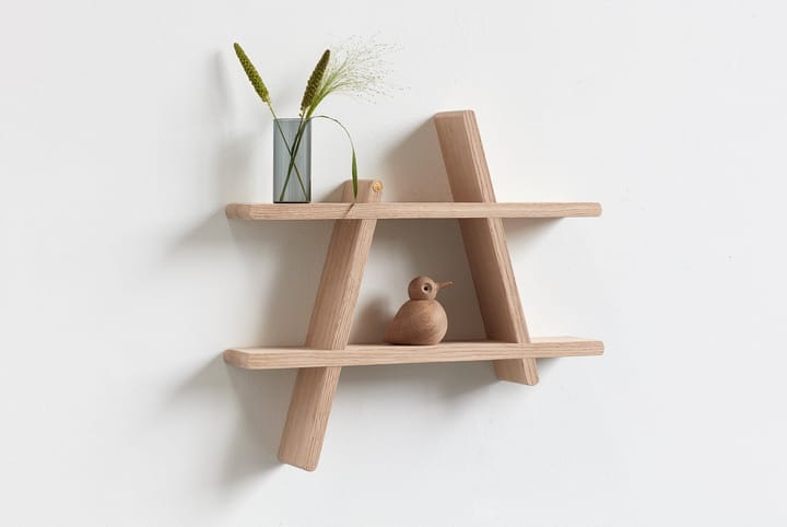 A-Shelf wall shelf Medium 52x9x46 cm, Oak Andersen Furniture