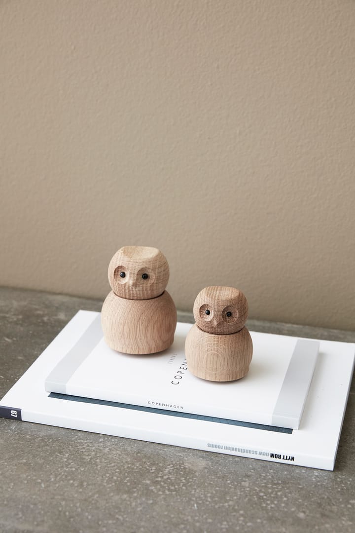 Andersen Owl wooden figure Medium, Oak Andersen Furniture