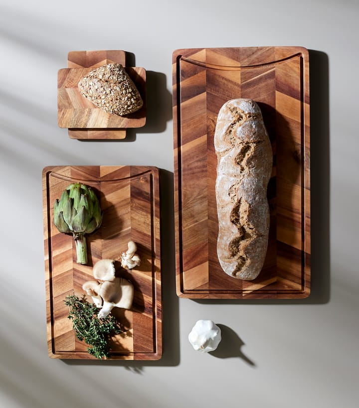 ARC cutting board 12x18 cm 2-pack, Acacia Andersen Furniture