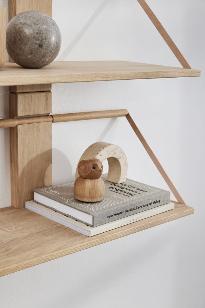 Wood Wall wall shelf Large 60x25x32 cm, Oak Andersen Furniture