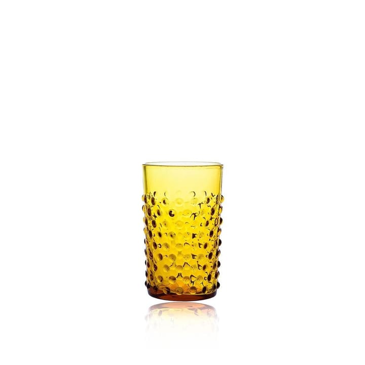 Hobnail glass 20 cl, Amber Anna Von Lipa