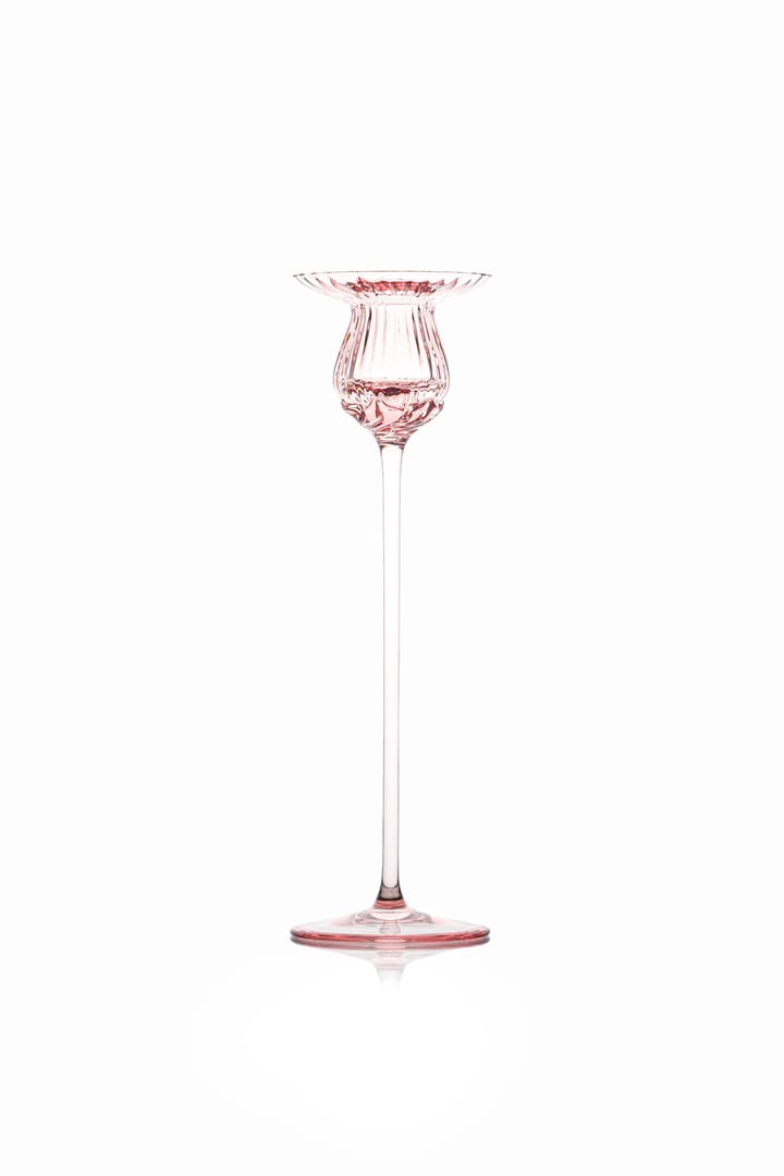 Tulipán candlestick 25 cm - Pink - Anna Von Lipa