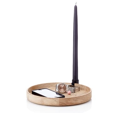 Luna candleholder - oak-black - Applicata