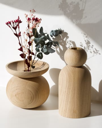 Shape bowl vase - Oak - Applicata