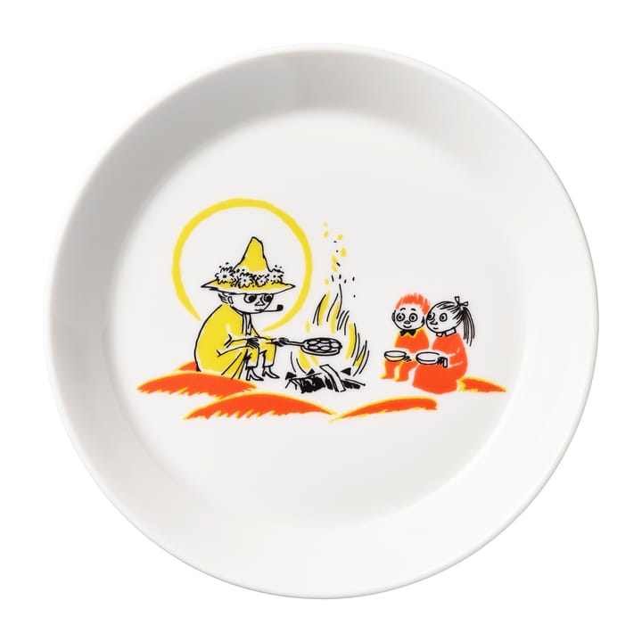 Arabia x Red Cross Moomin plate ABC Snufkin, Ø19 cm Arabia