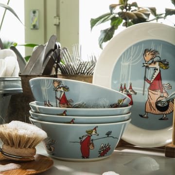 Fillyjonk Moomin bowl - grey - Arabia