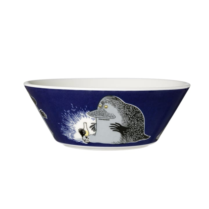 Groke moomin bowl, blue Arabia