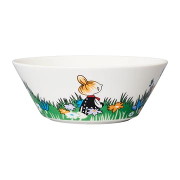 Little My and meadow Moomin bowl - White-multi - Arabia