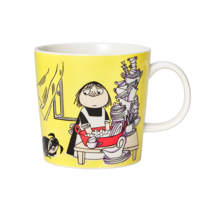 Misabel yellow Moomin mug, 30 cl Arabia