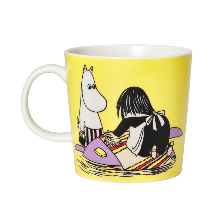 Misabel yellow Moomin mug, 30 cl Arabia