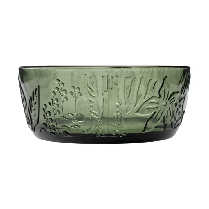 Moomin bowl 35 cl, Pine green Arabia