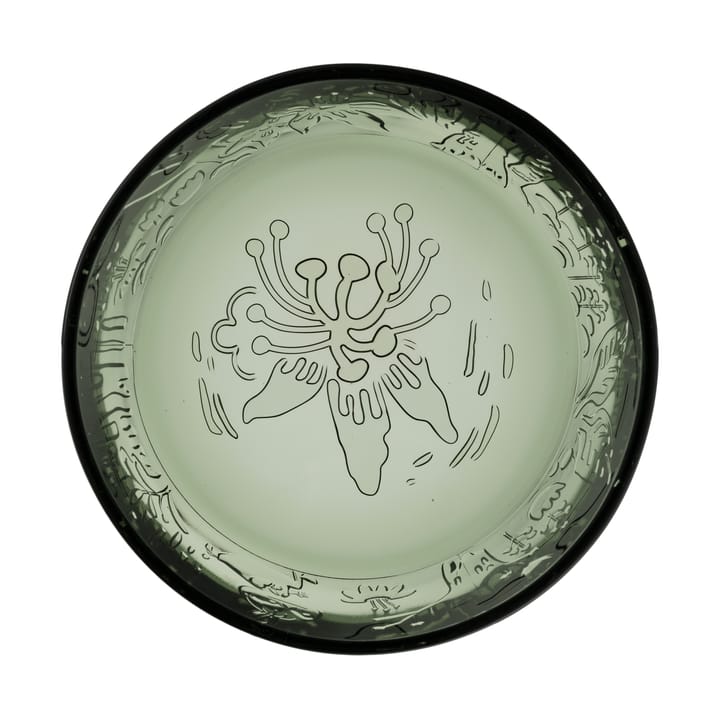 Moomin bowl 35 cl, Pine green Arabia