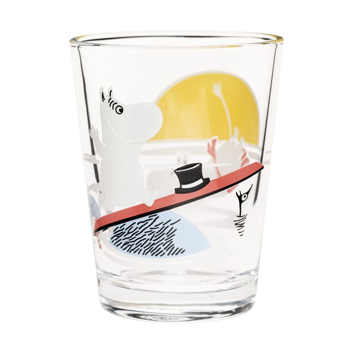 Moomin glass 22 cl - Evening Dip - Arabia