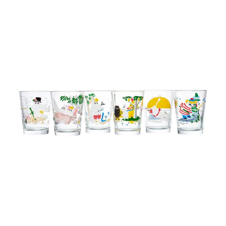 Moomin glass 22 cl, Fishing Arabia