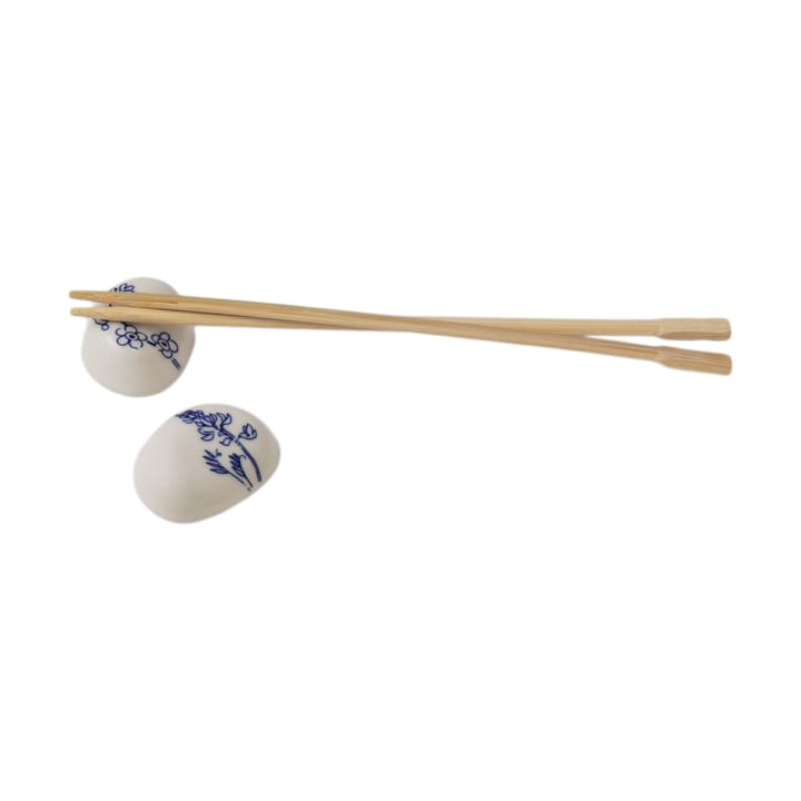 Moomin Haru chopstick rests 2-pack, Blue-white Arabia