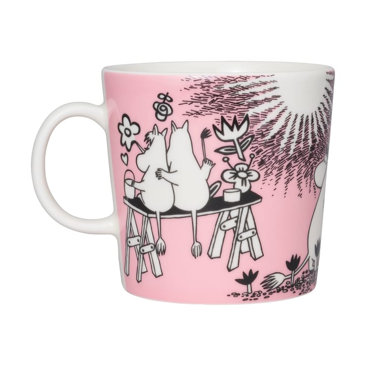 Moomin love mug 40 cl, Pink Arabia