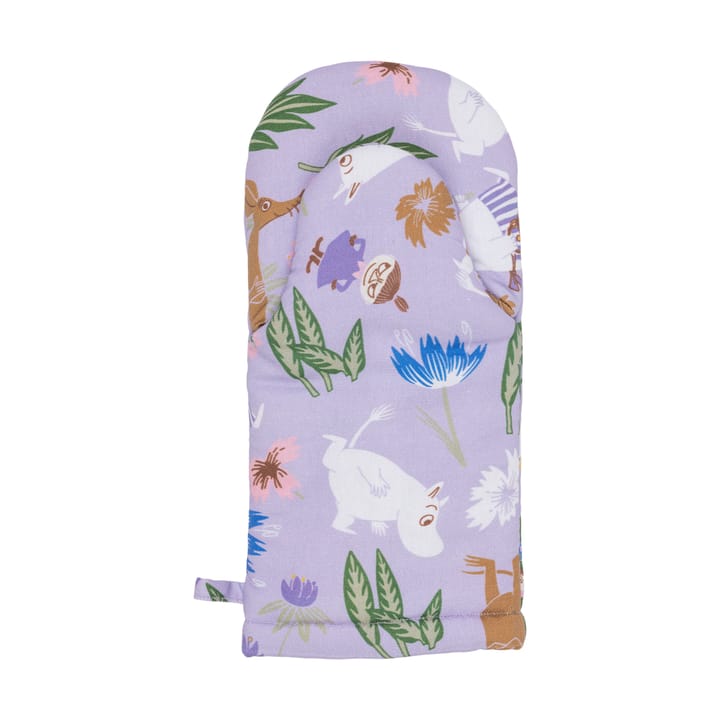 Moomin oven mitt, Purple Arabia