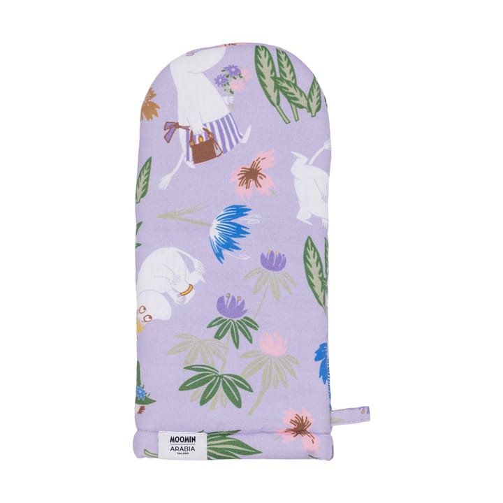 Moomin oven mitt, Purple Arabia