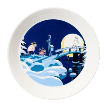 Moomin plate set Office & Winternight - Ø19 cm - Arabia