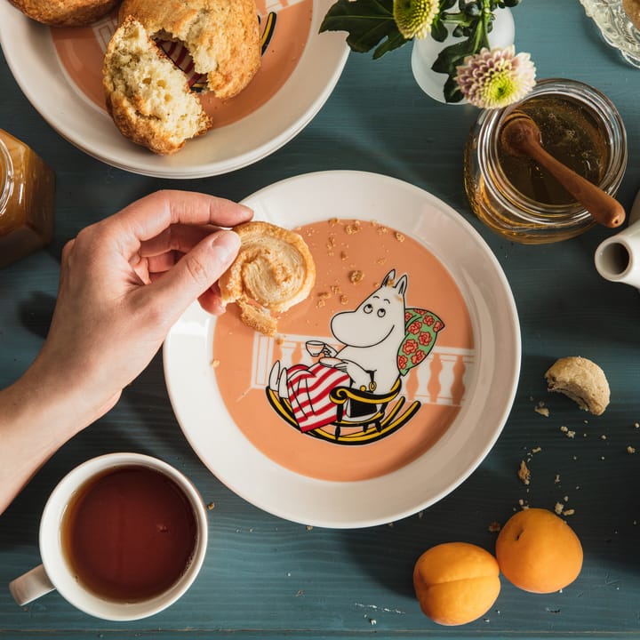 Moominmamma Moomin plate, marmalade Arabia