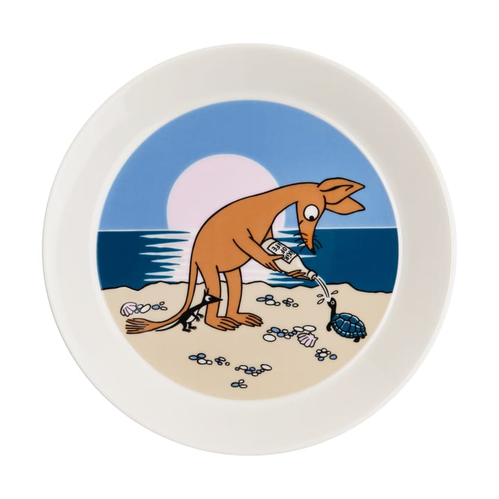 Sniff Moomin plate Ø19 cm, Blue Arabia