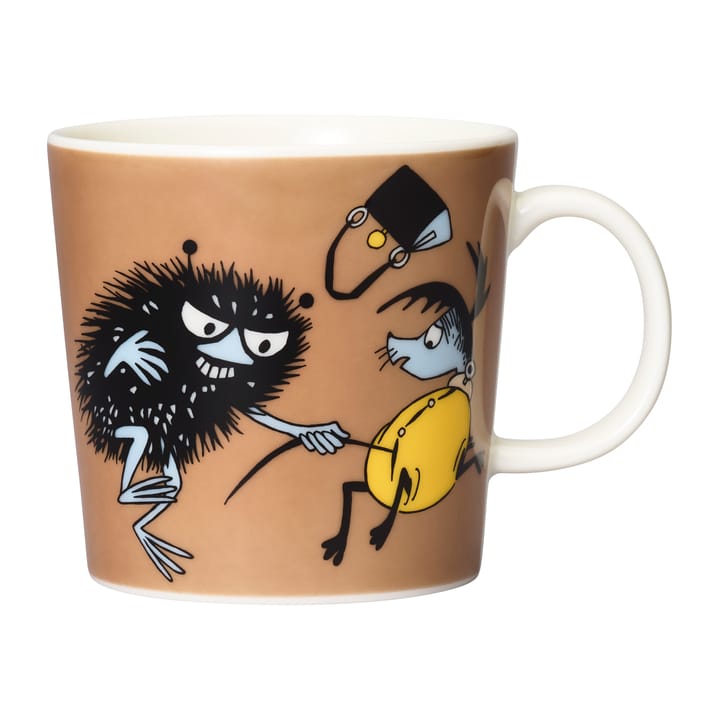 Stinky in action Moomin mug - Brown - Arabia