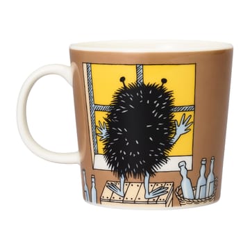 Stinky in action Moomin mug - Brown - Arabia