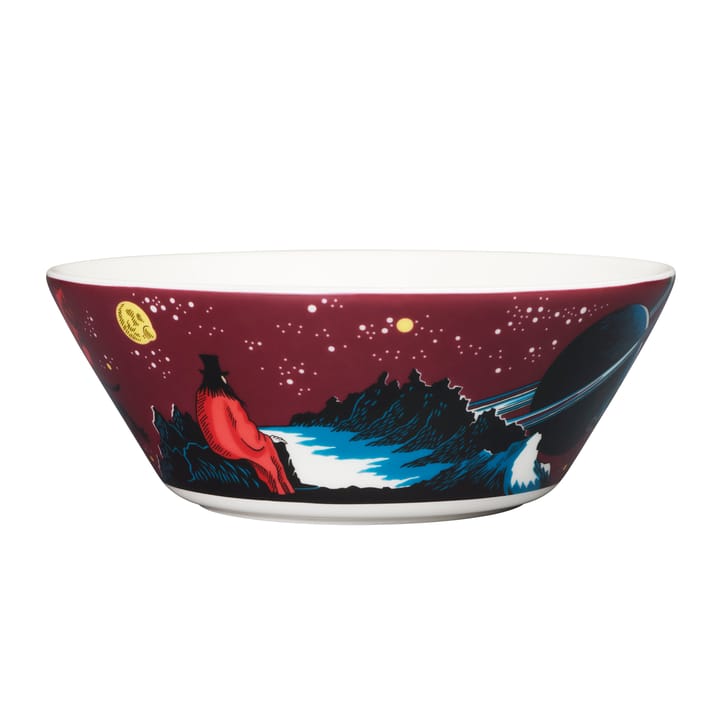 The Hobgoblin Moomin bowl, purple Arabia