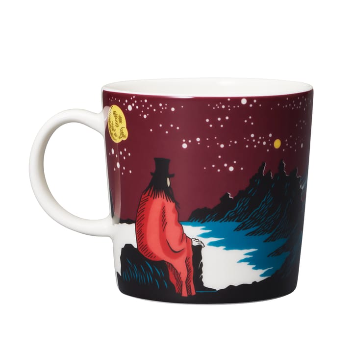 The Hobgoblin Moomin mug, purple Arabia