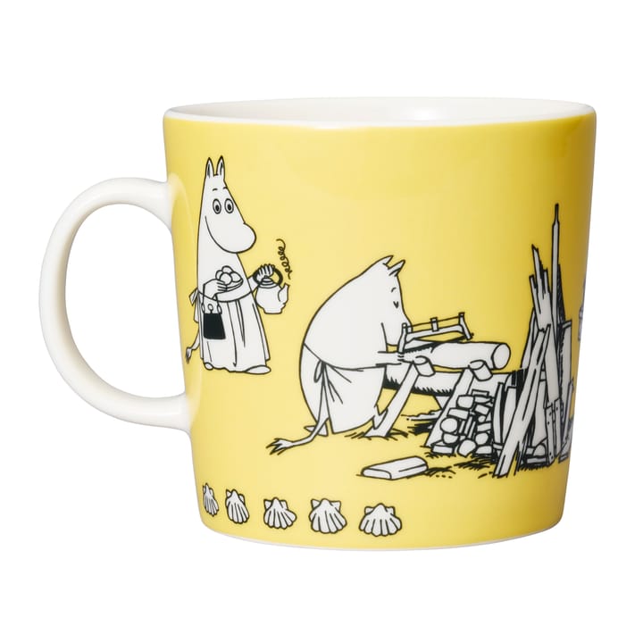 Yellow Moomin mug special, 40 cl Arabia