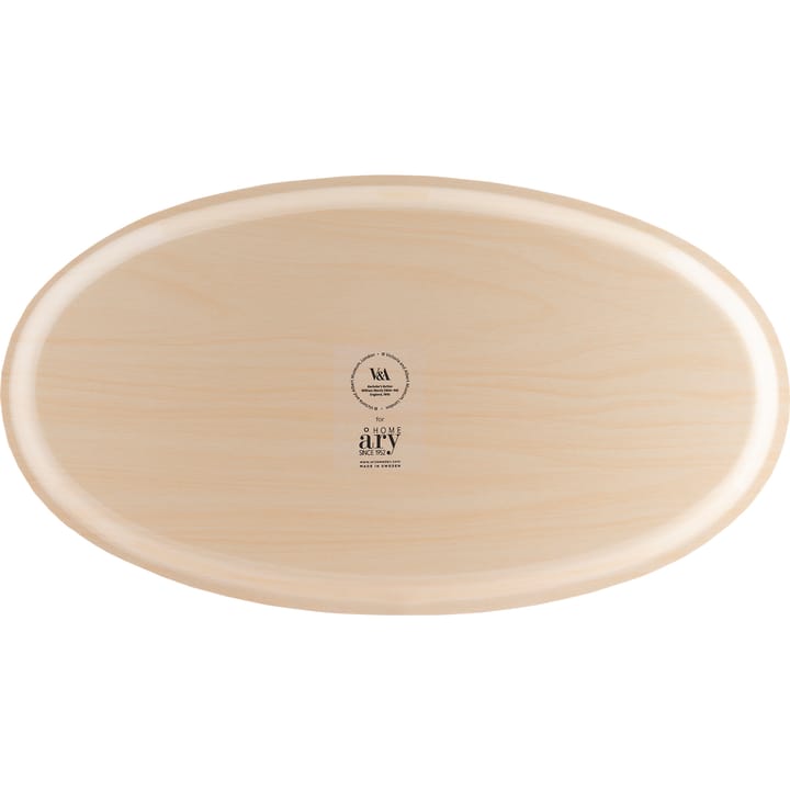 Bachelor's Button oval tray, 50x28 cm Åry Home