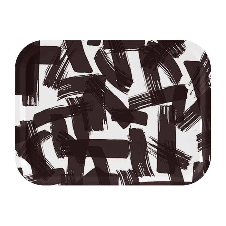 Kryss tray 20x27 cm, Black-white Åry Home