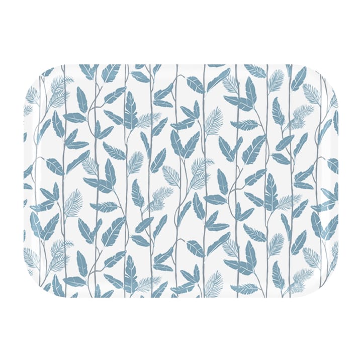 Mougli Blue tray 20x27 cm, Blue-white Åry Home