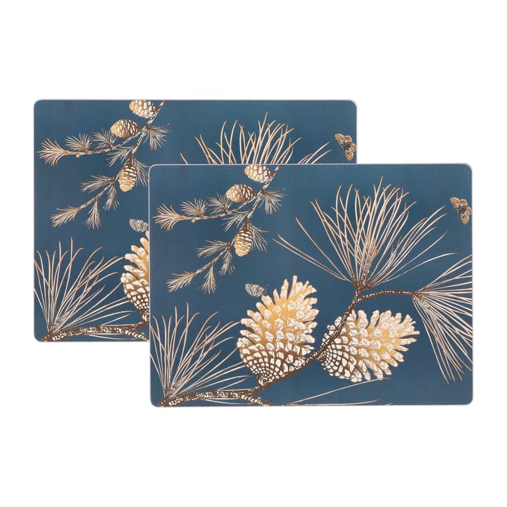 Pine Cone placemat 2-pack, thunder Åry Home